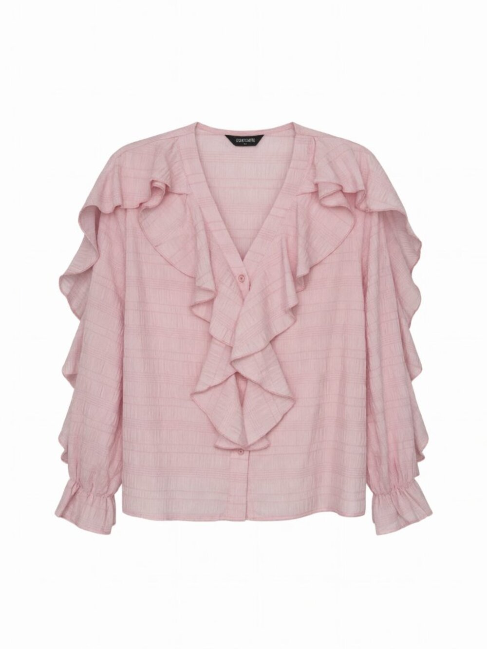 Chicme Women's Ruffle Blouse Women L